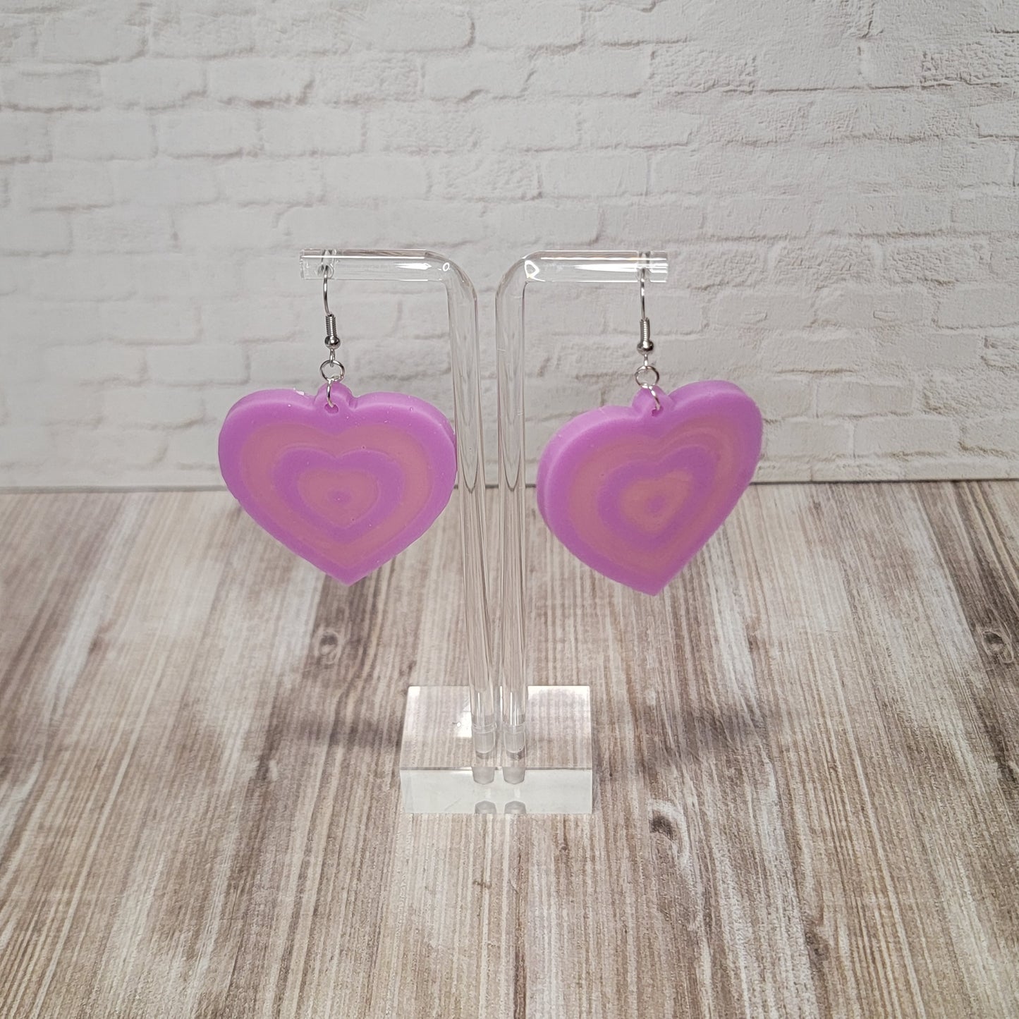 Nested Heart Earrings