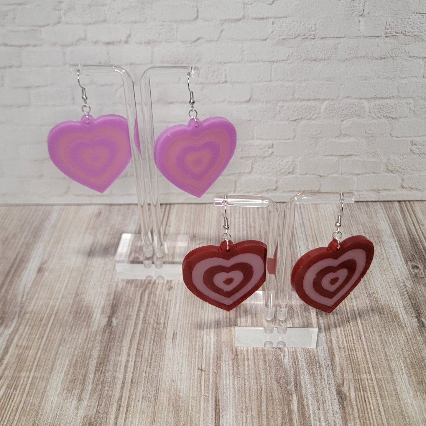 Nested Heart Earrings