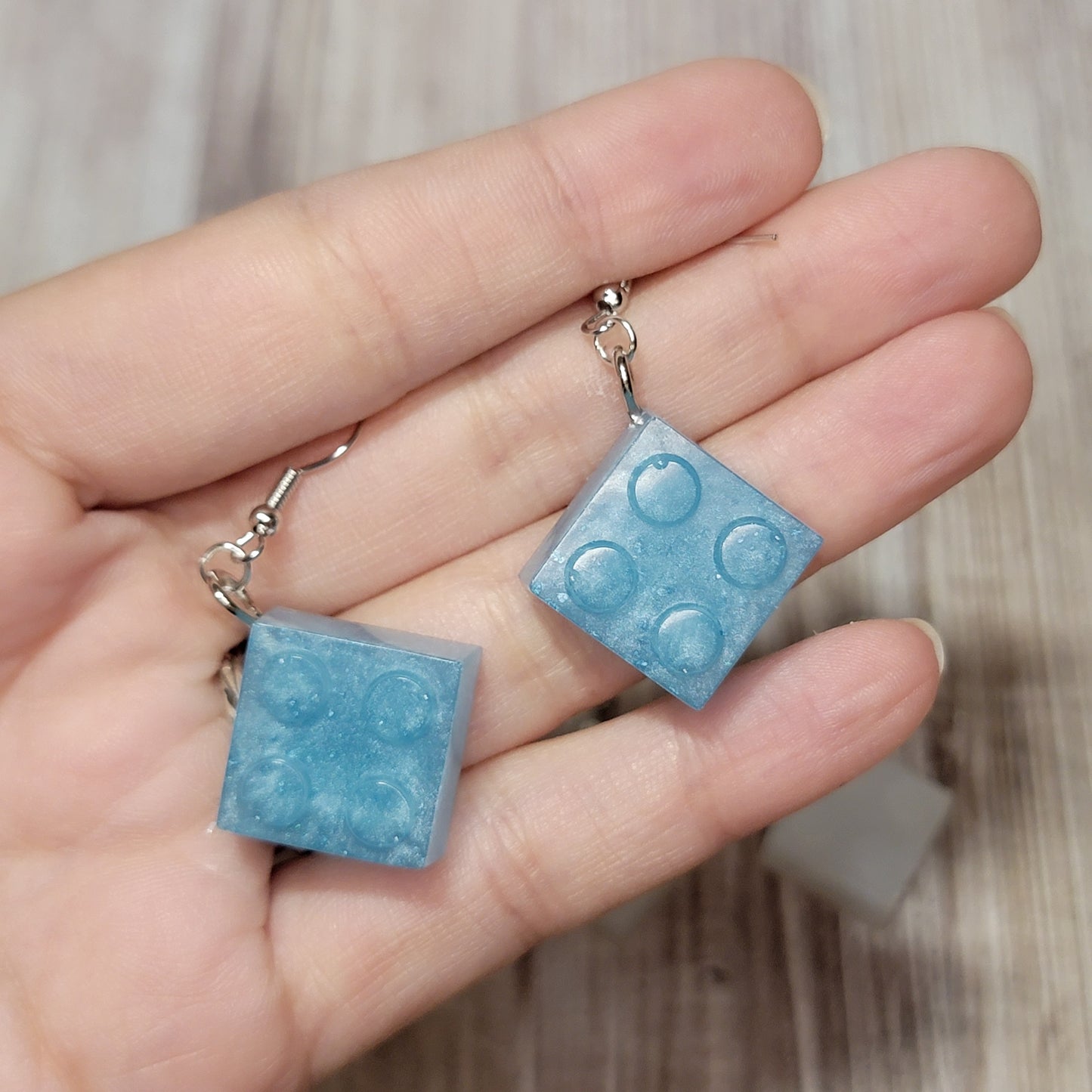 Brick Earrings