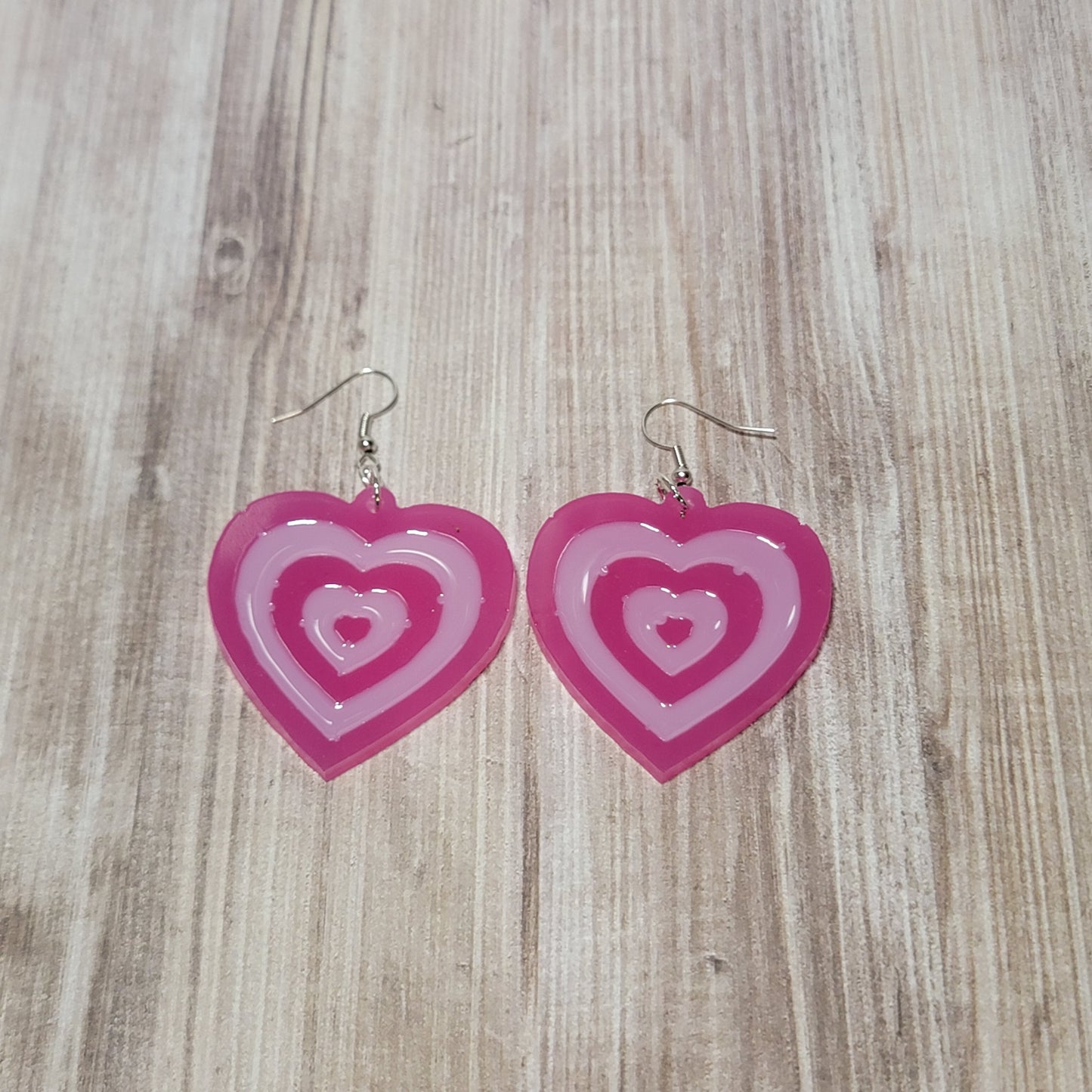 Nested Heart Earrings