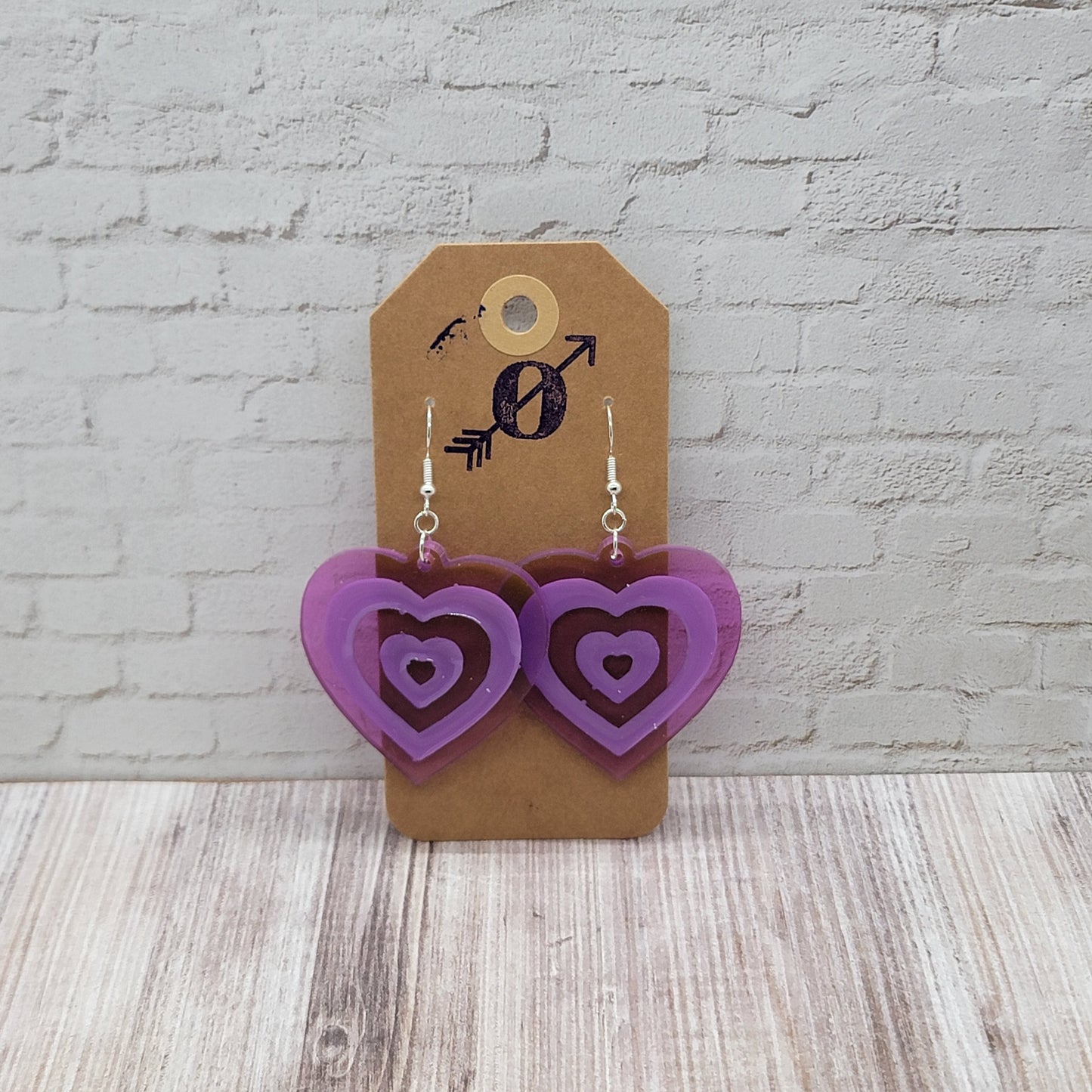 Nested Heart Earrings