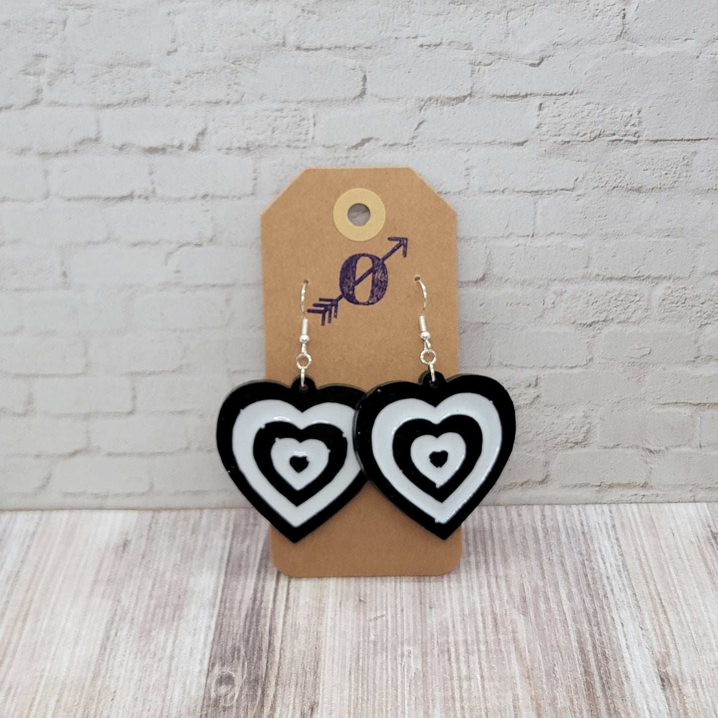 Nested Heart Earrings