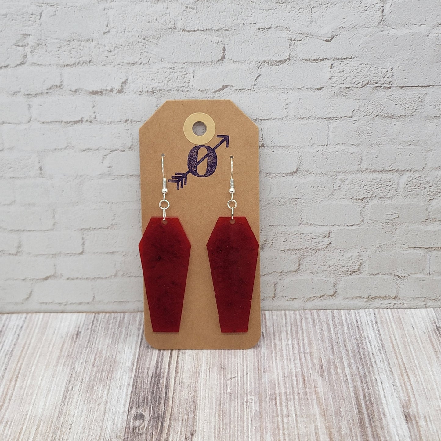 Coffin Earrings