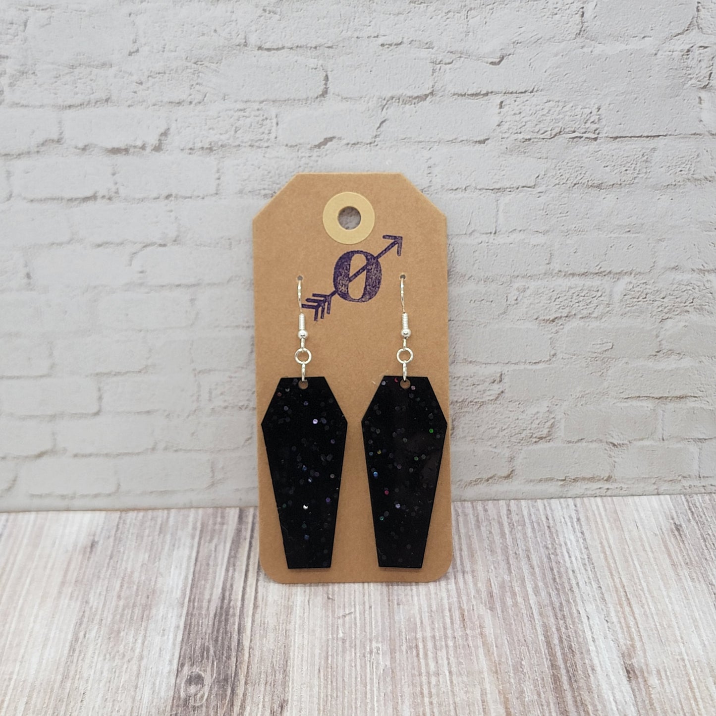 Coffin Earrings
