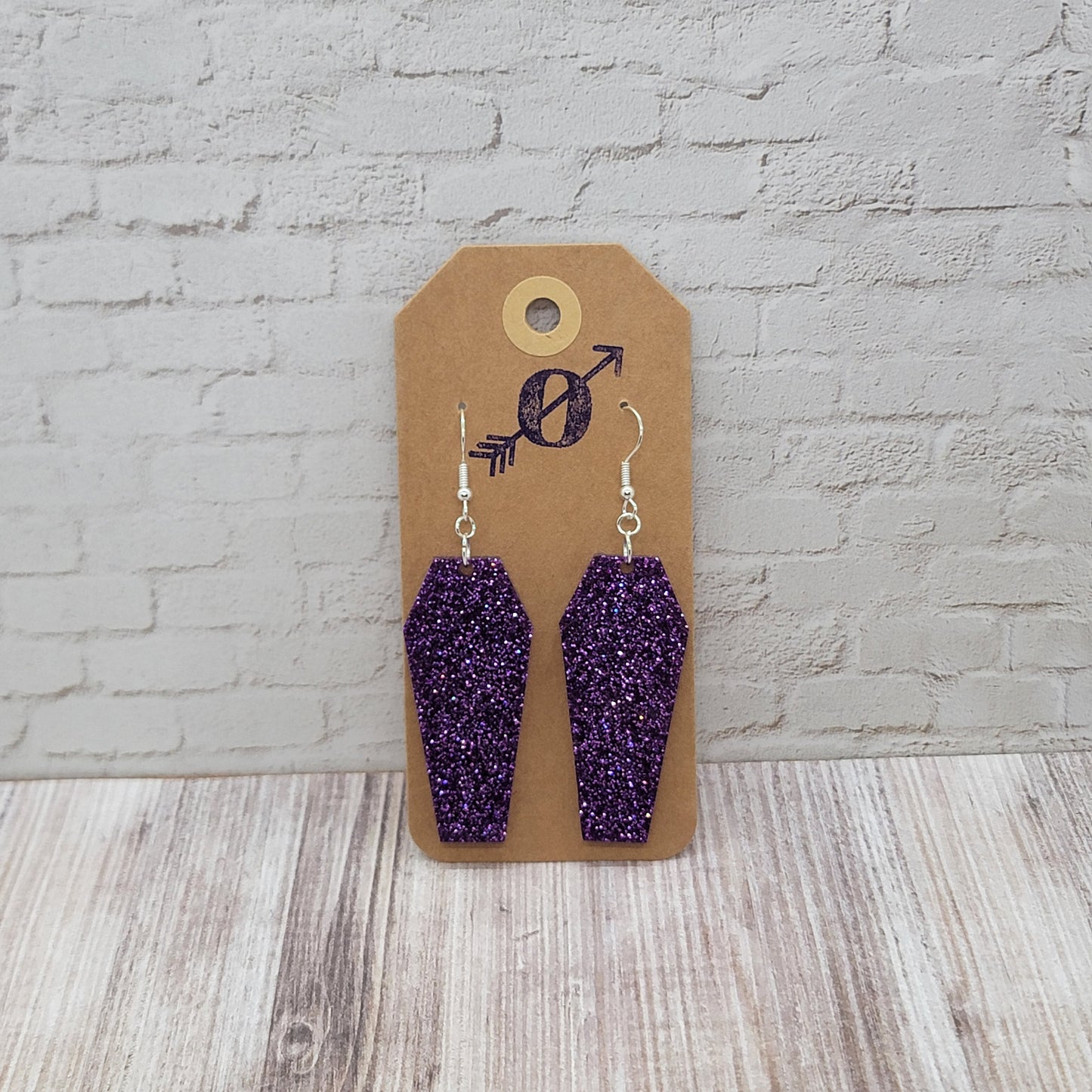 Coffin Earrings