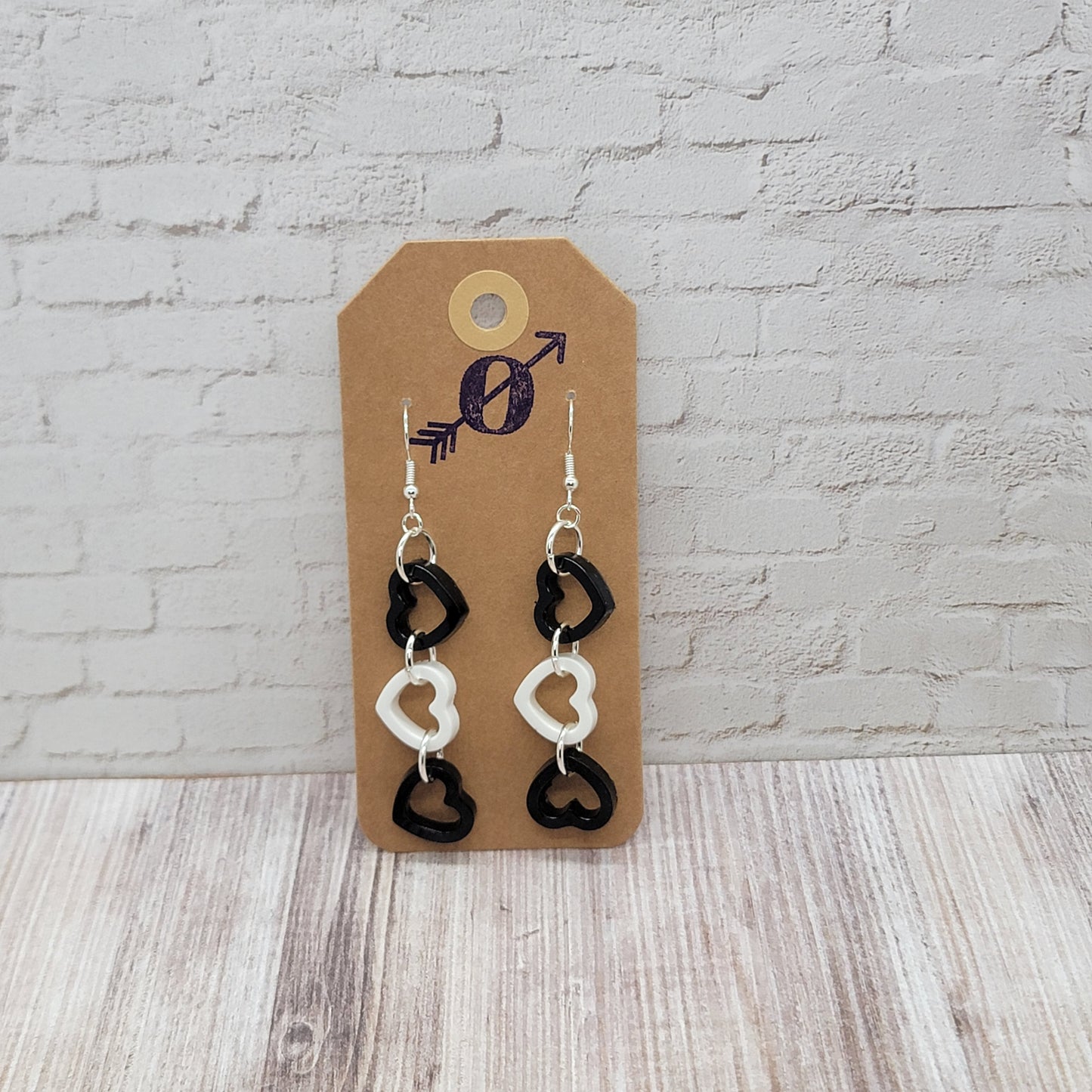 Heart Chain Earrings