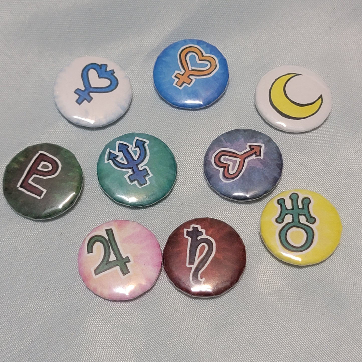 Sailor Scout Buttons