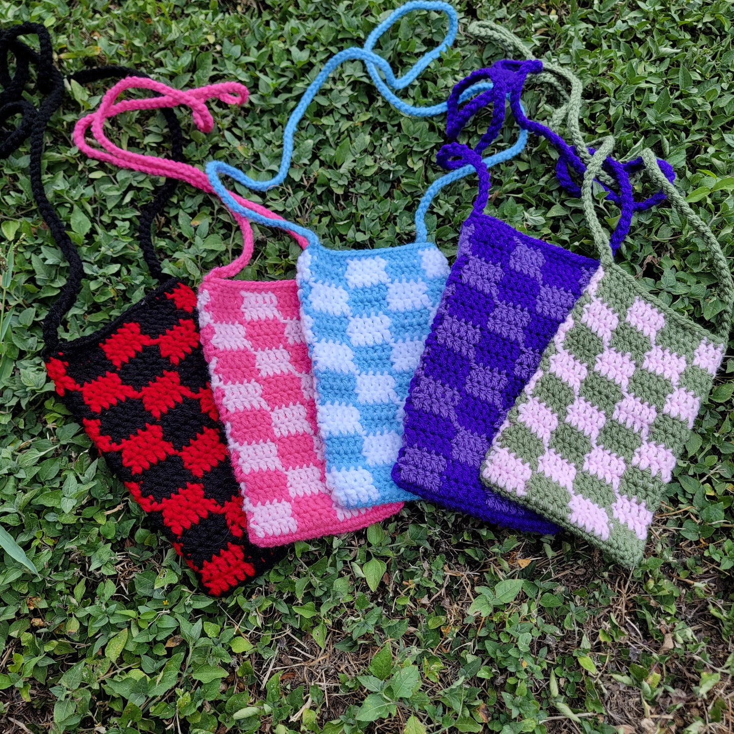 Checkered Essentials Crossbody