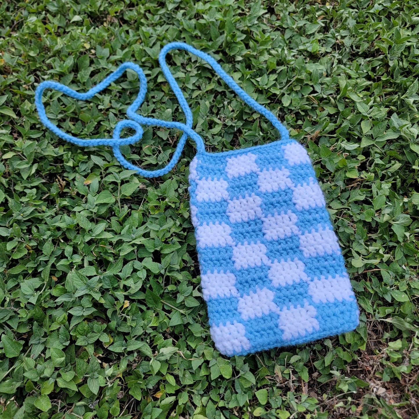 Checkered Essentials Crossbody