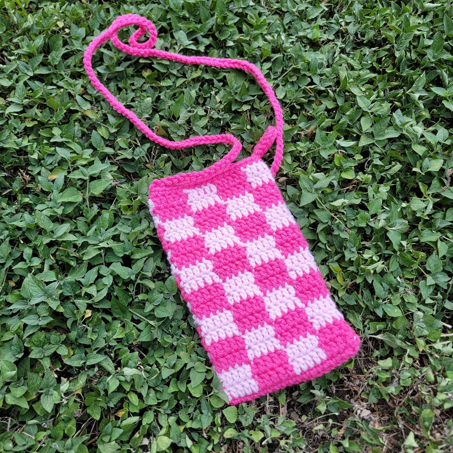 Checkered Essentials Crossbody