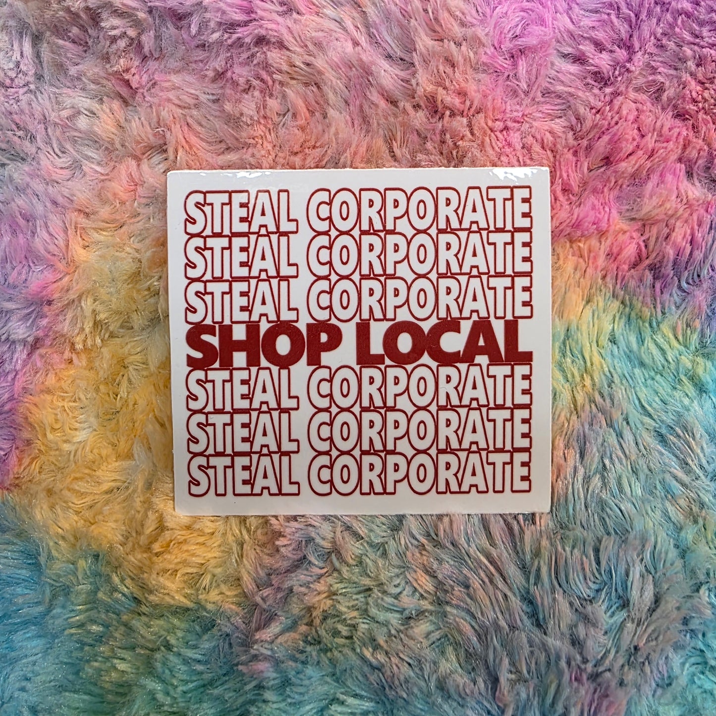 Shop Local Sticker