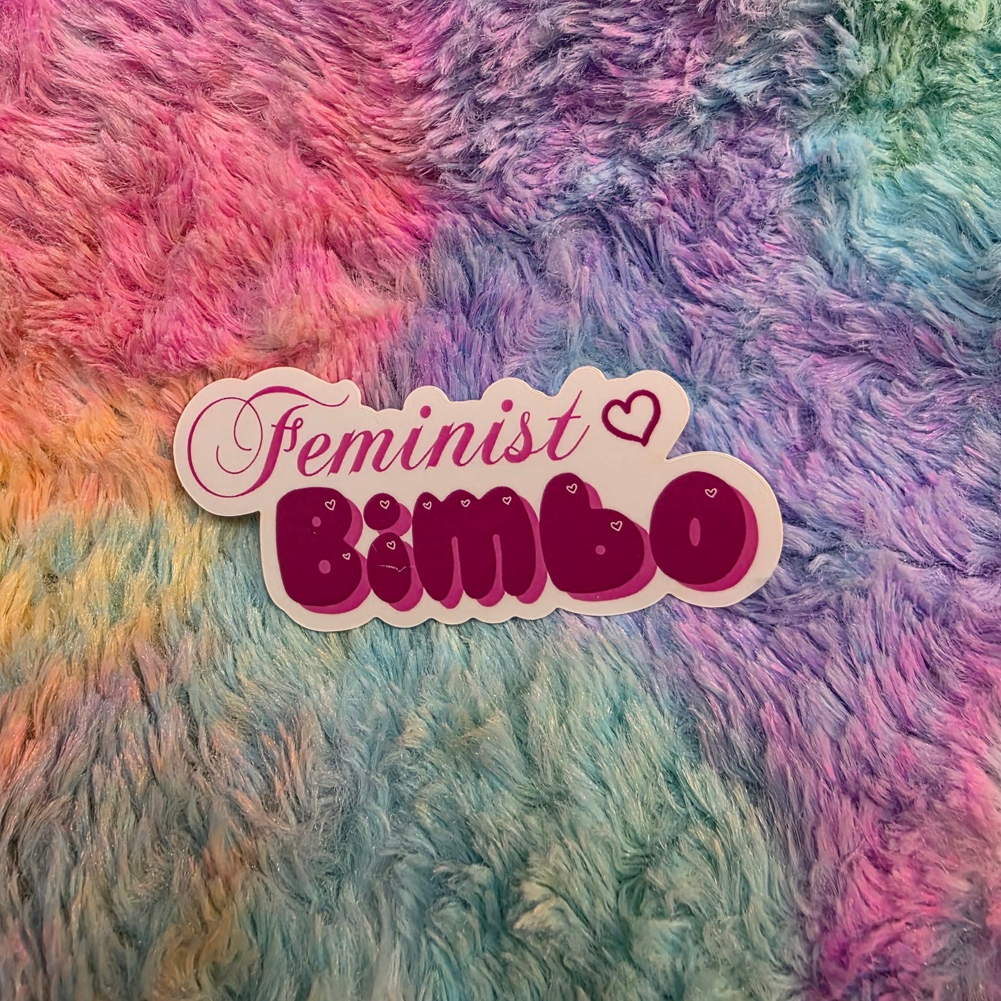 Feminist Bimbo Sticker