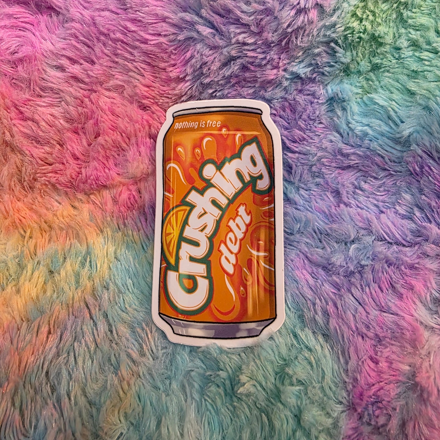 Crushing Debt Sticker