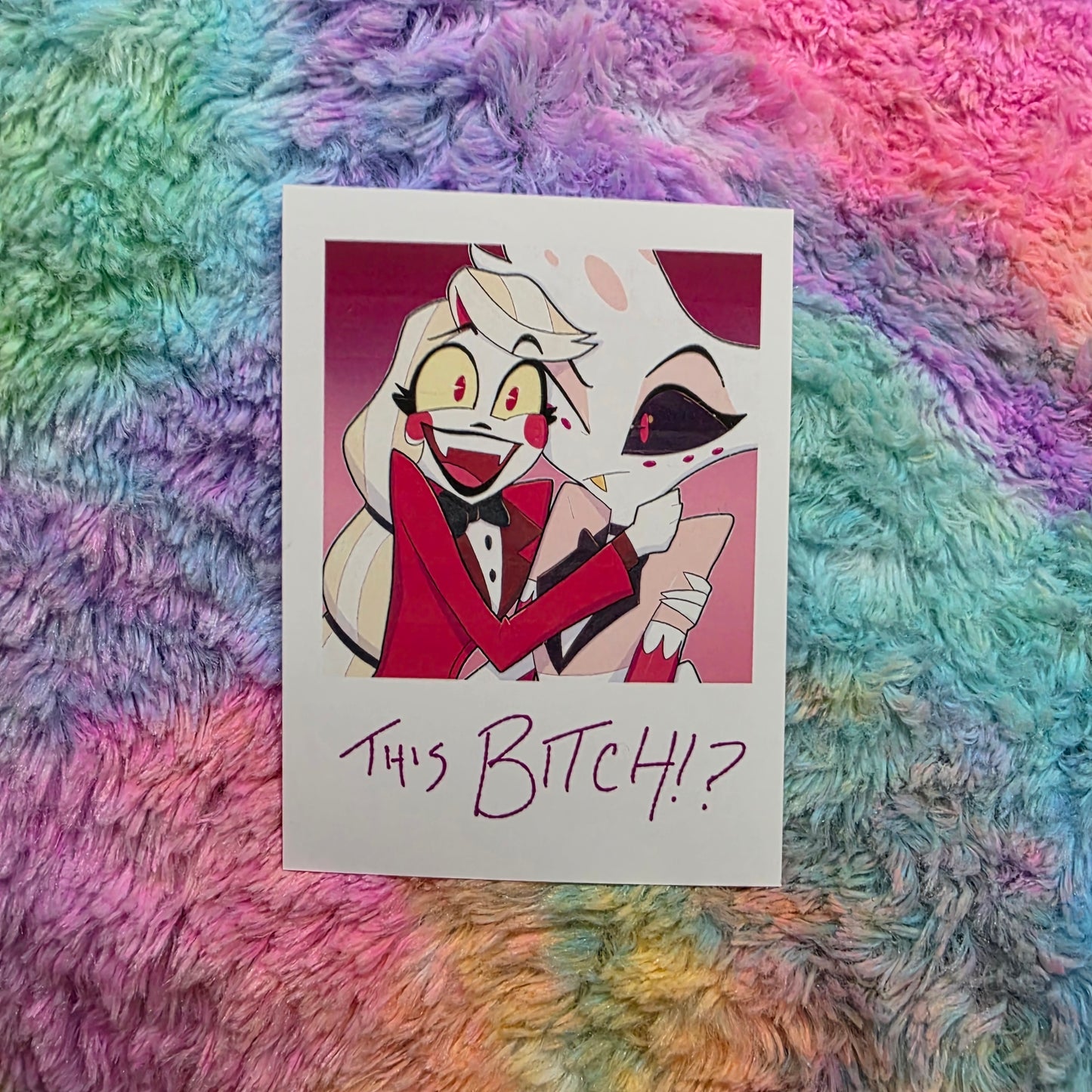 Hazbin Hotel Polaroids