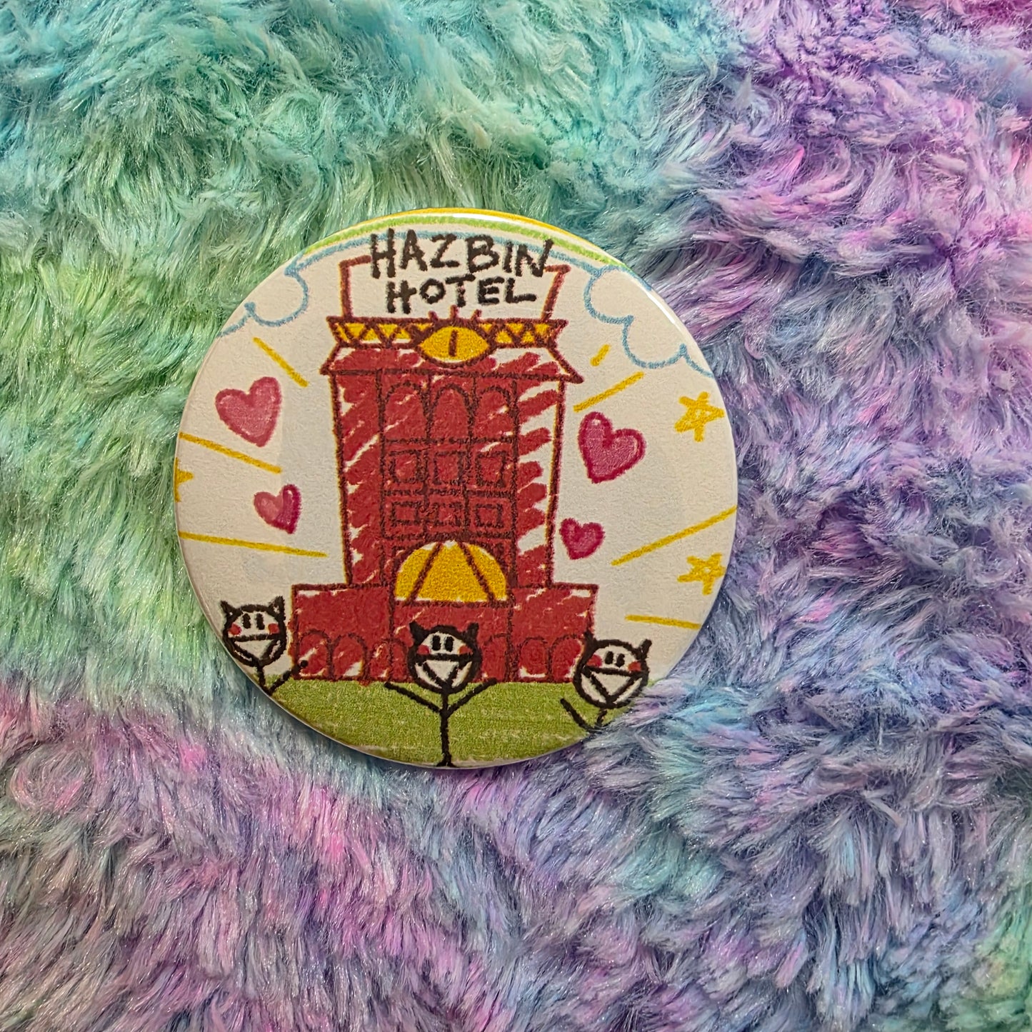 Large Hazbin Hotel Buttons