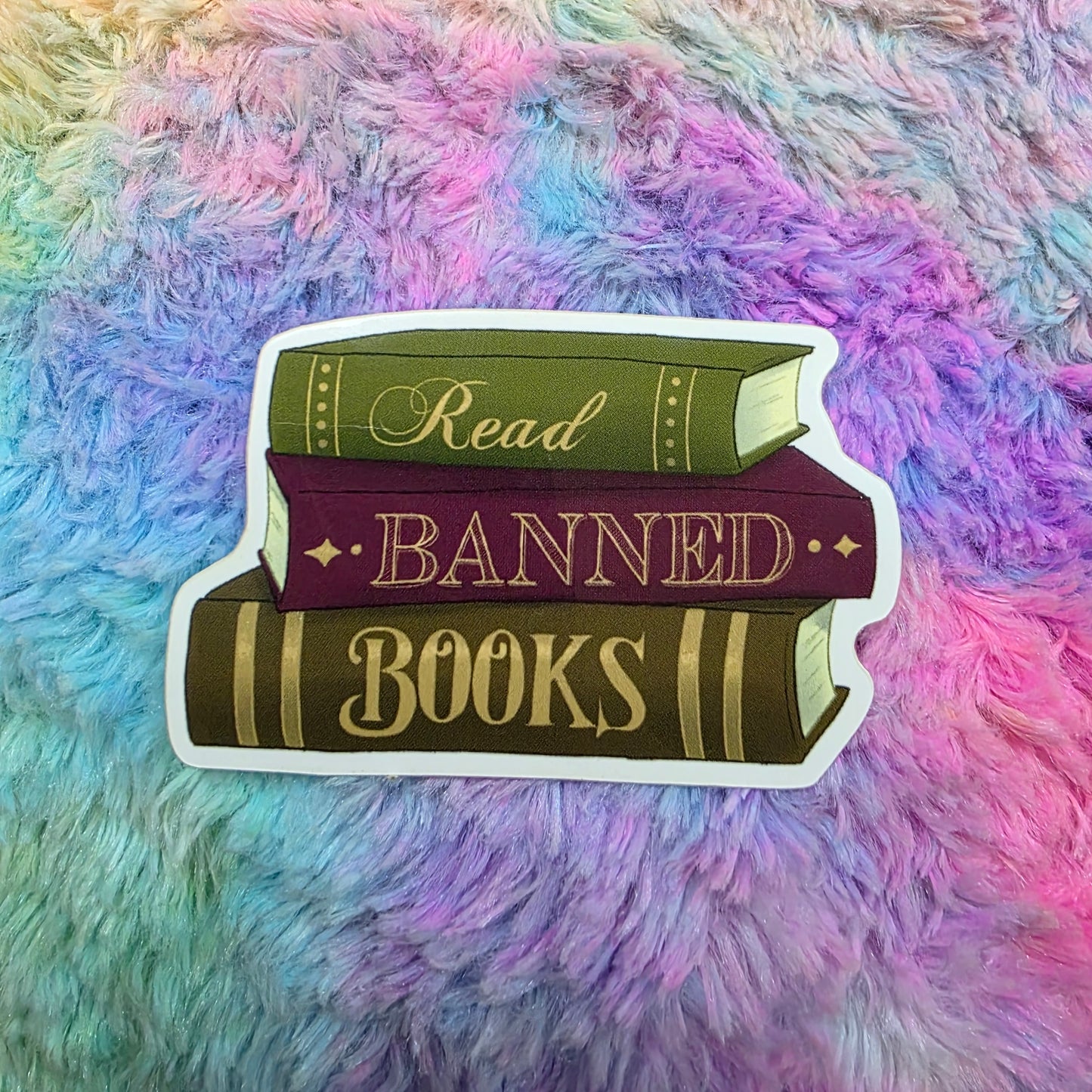 Read Banned Books Sticker