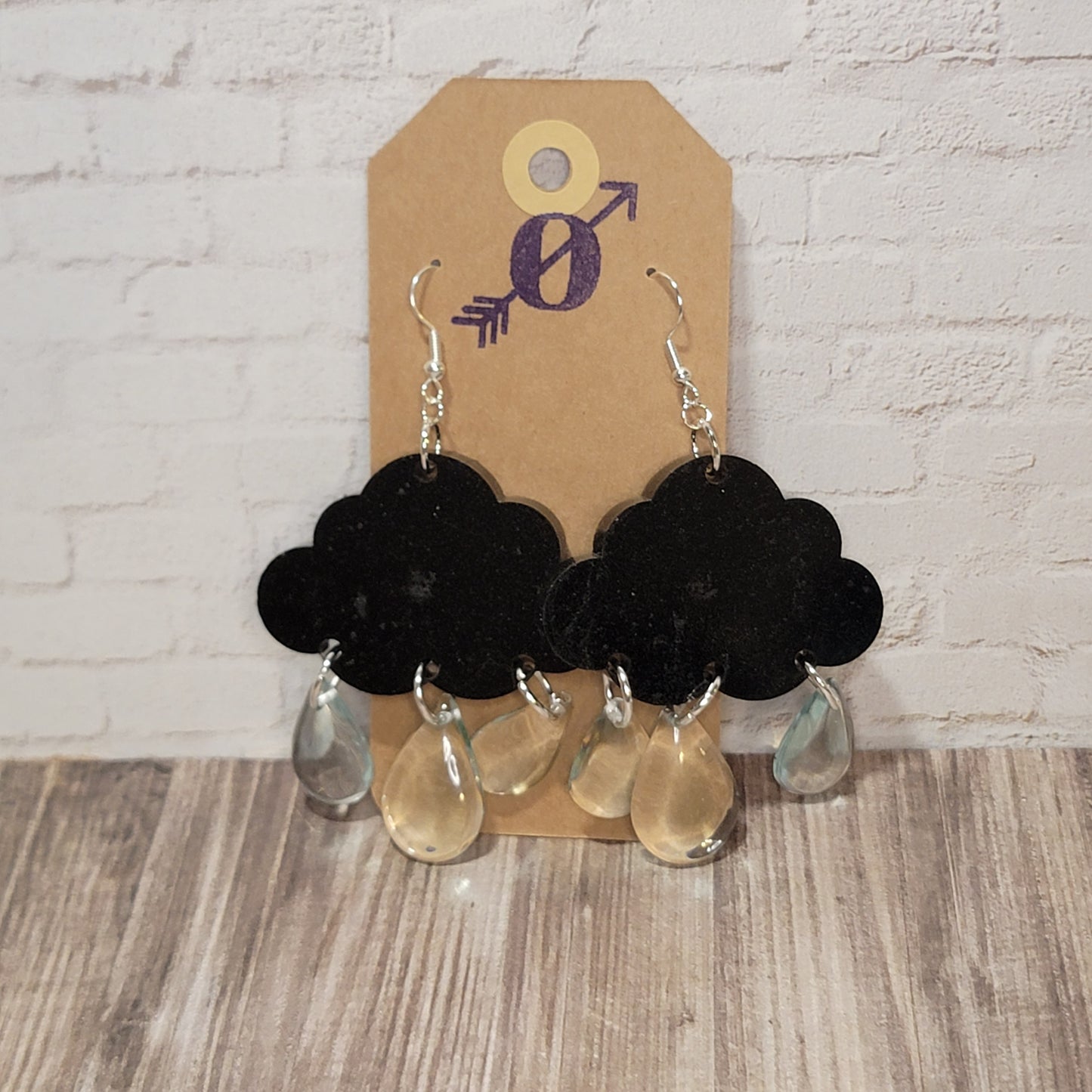 Rain Cloud Earrings
