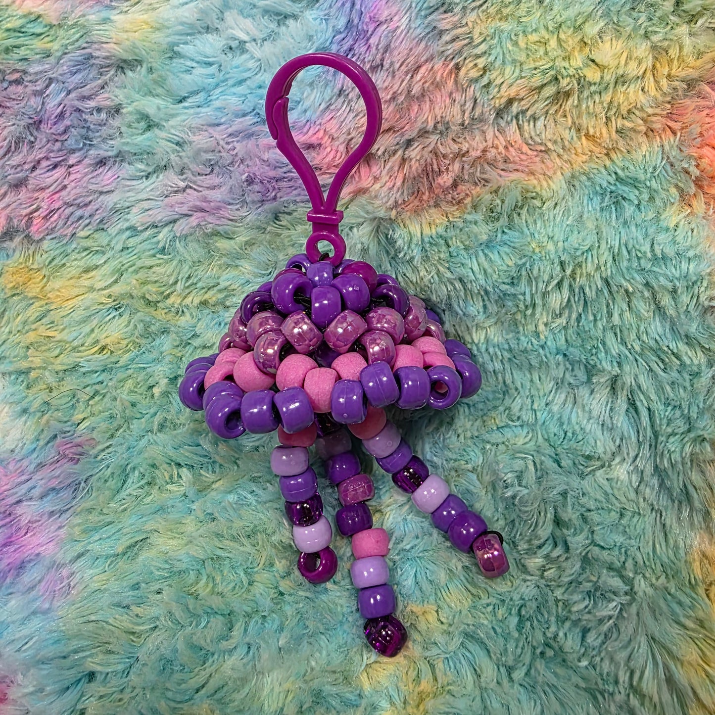 Kandi Jellyfish Keychains