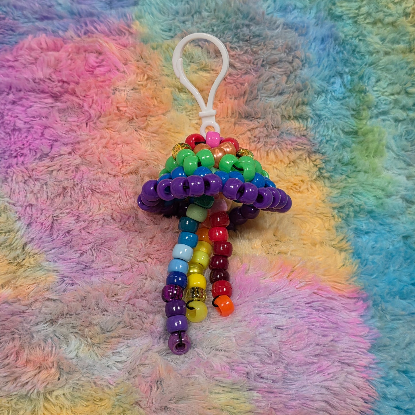 Kandi Jellyfish Keychains