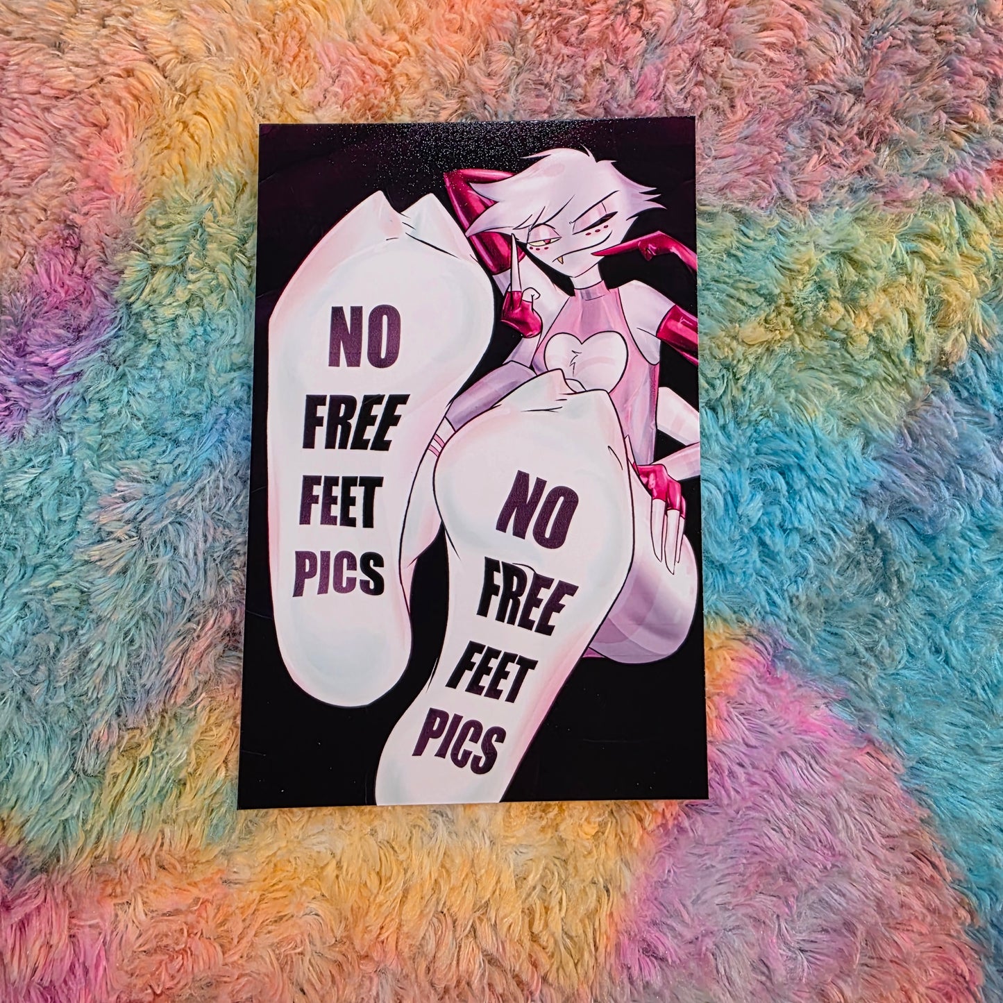Angel Dust Feet Pics Art Print
