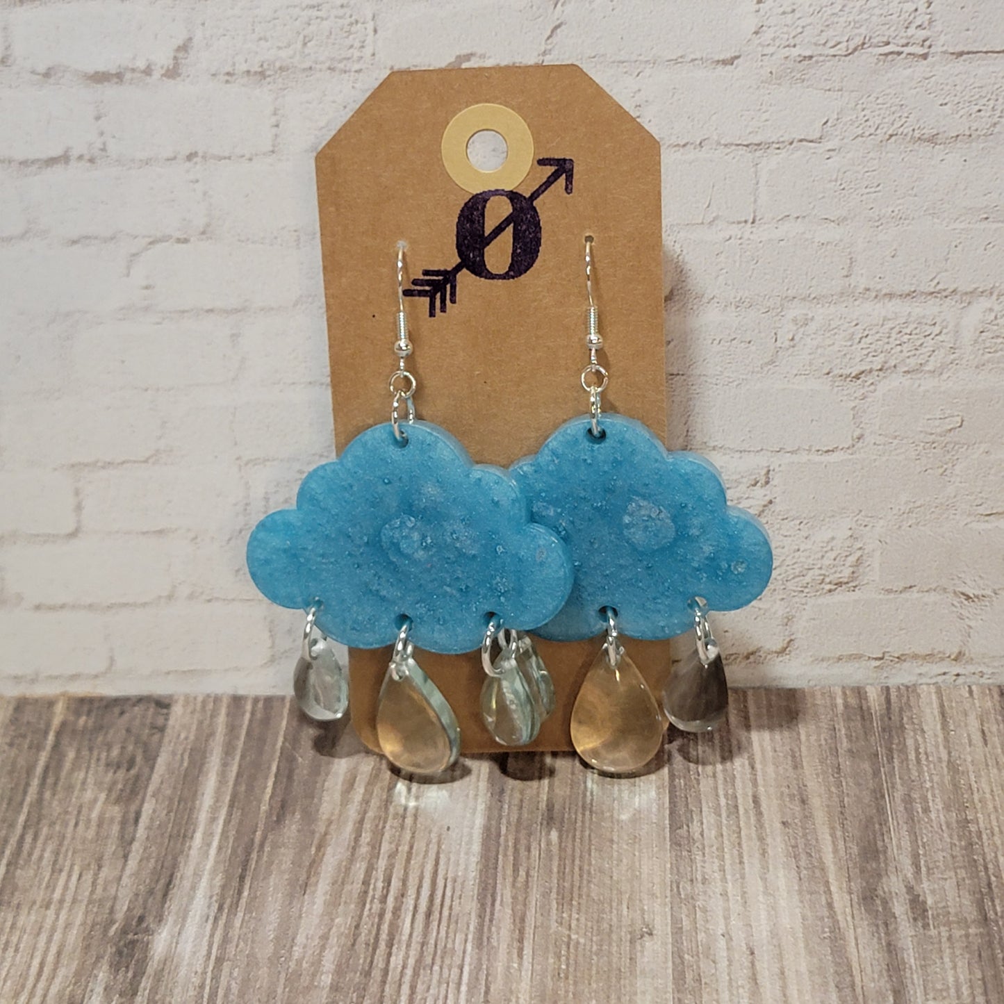 Rain Cloud Earrings