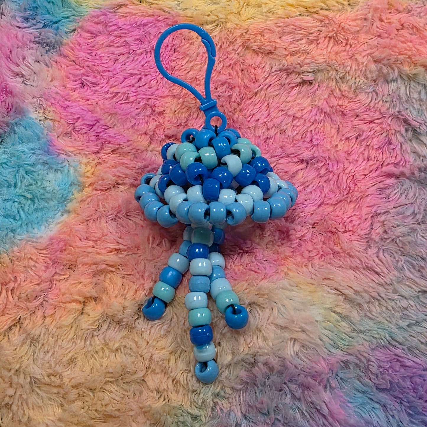 Kandi Jellyfish Keychains