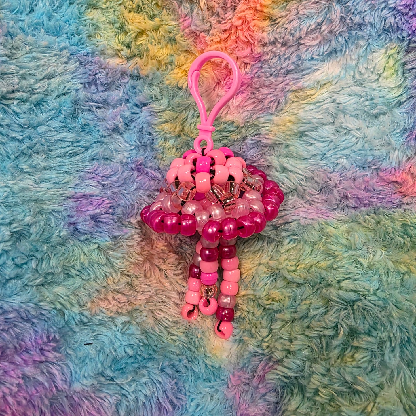 Kandi Jellyfish Keychains