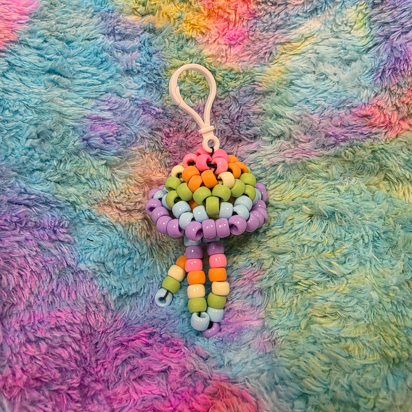 Kandi Jellyfish Keychains
