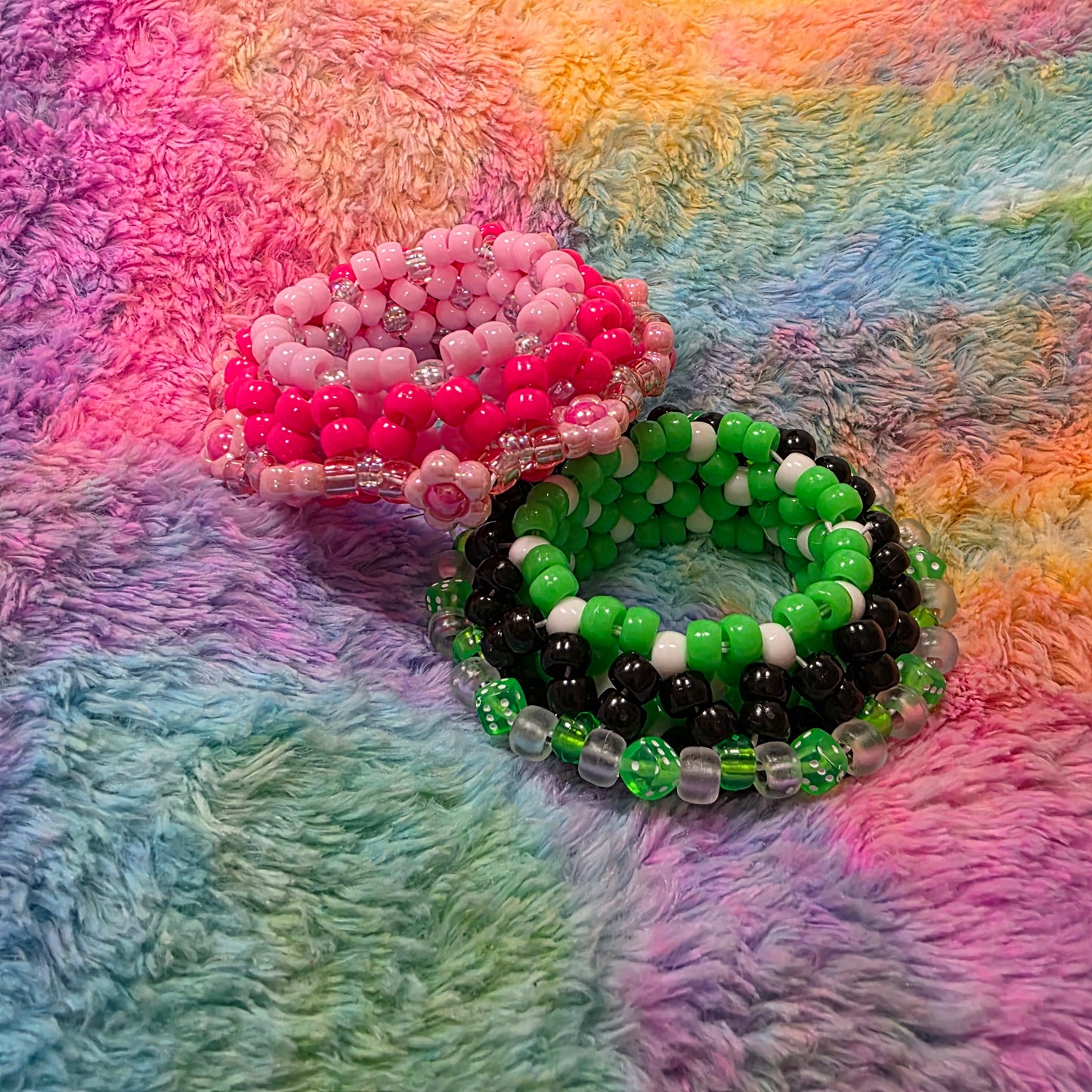 Mandala Kandi Cuffs