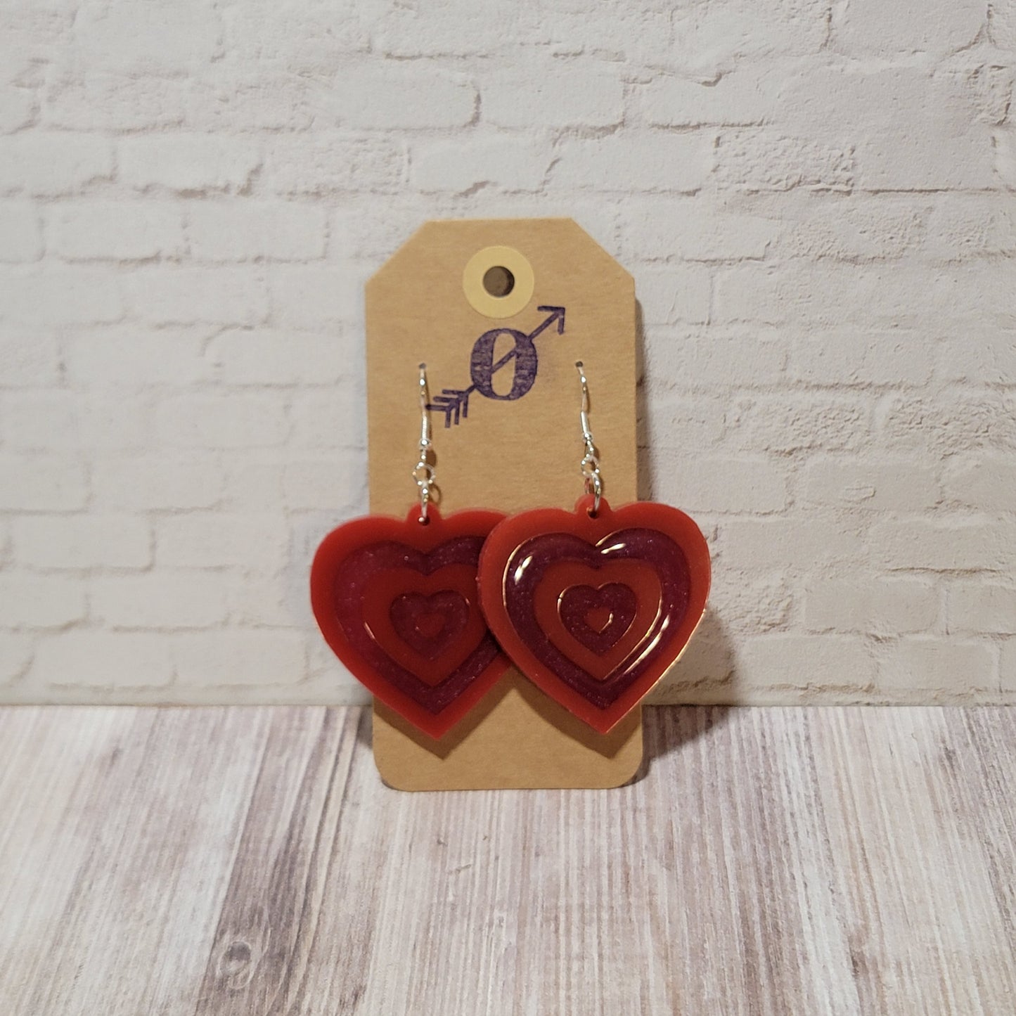 Nested Heart Earrings