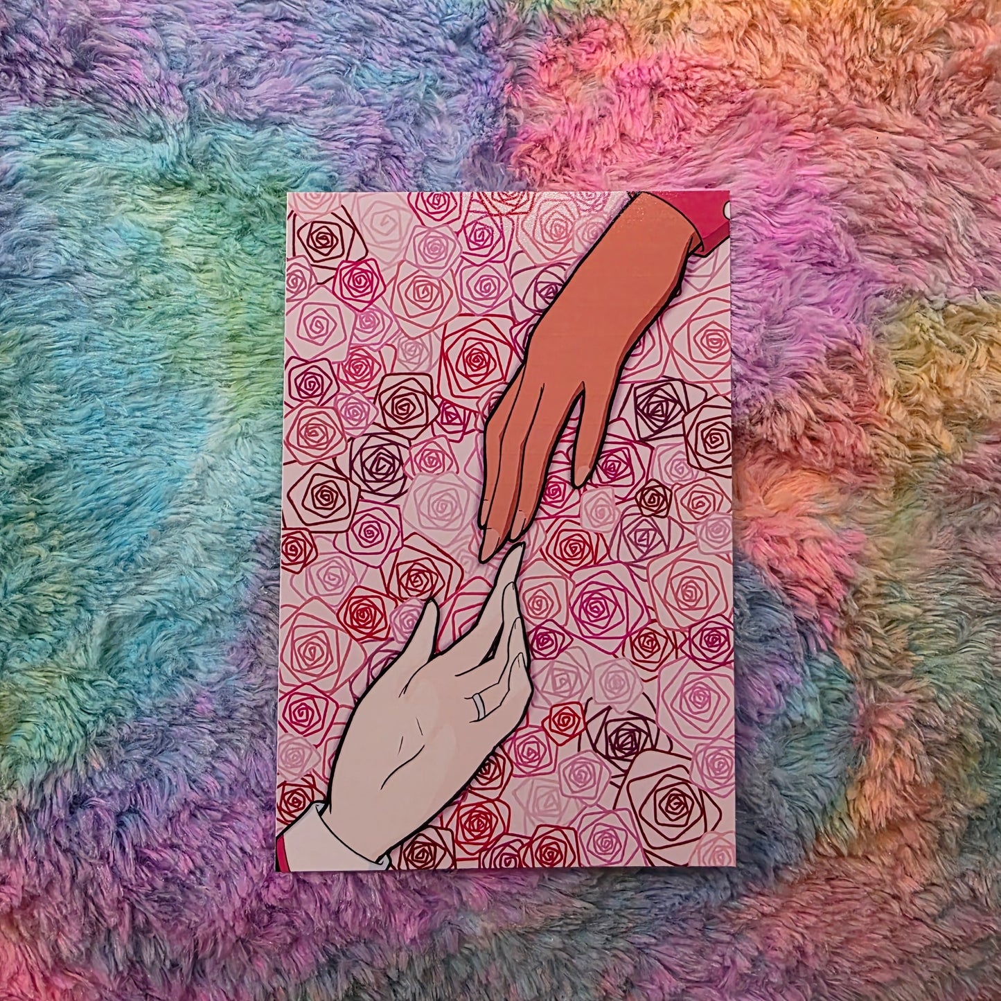 Utena Hands Art Print