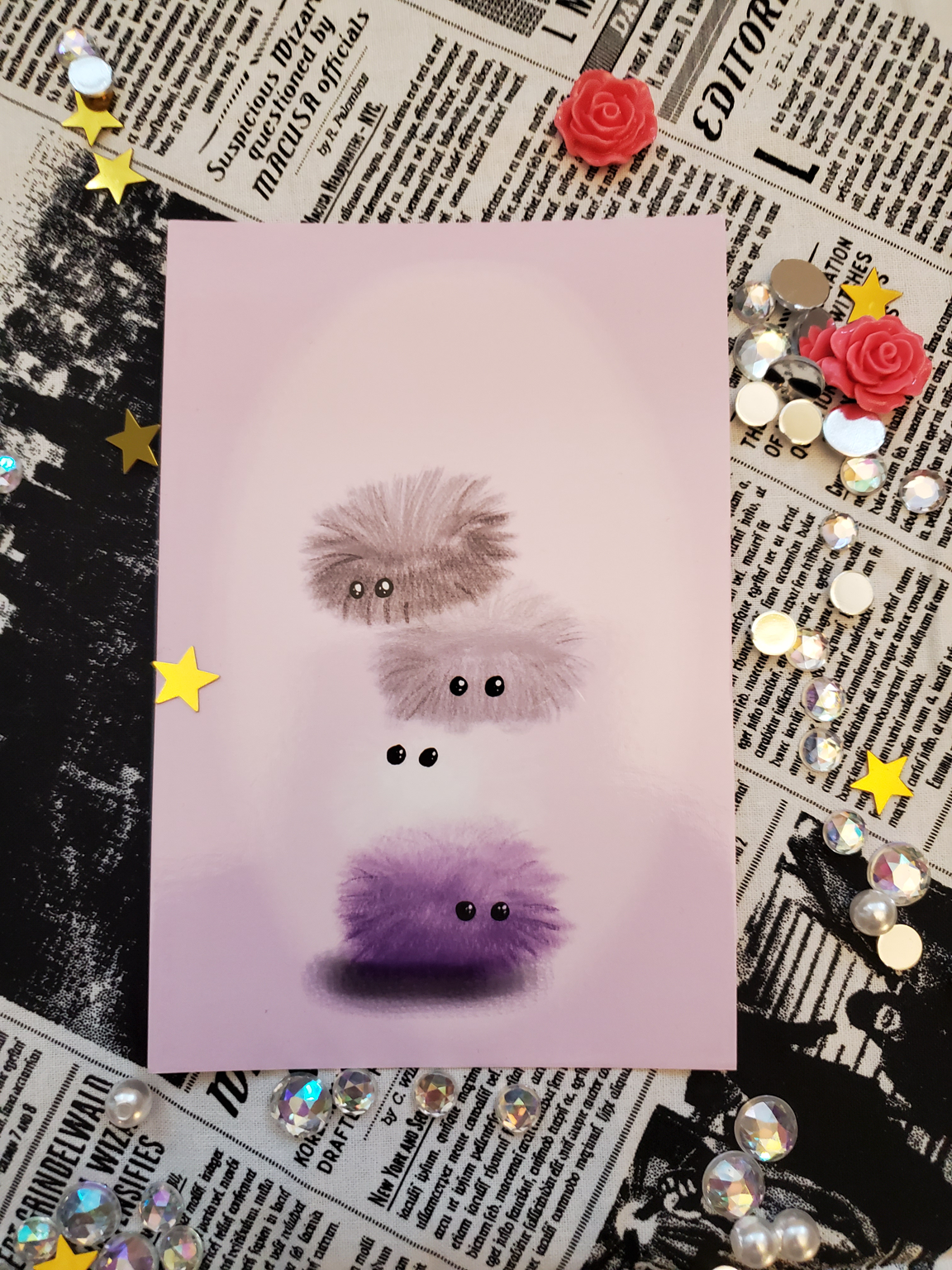 Pygmy Puff Pride Art Prints