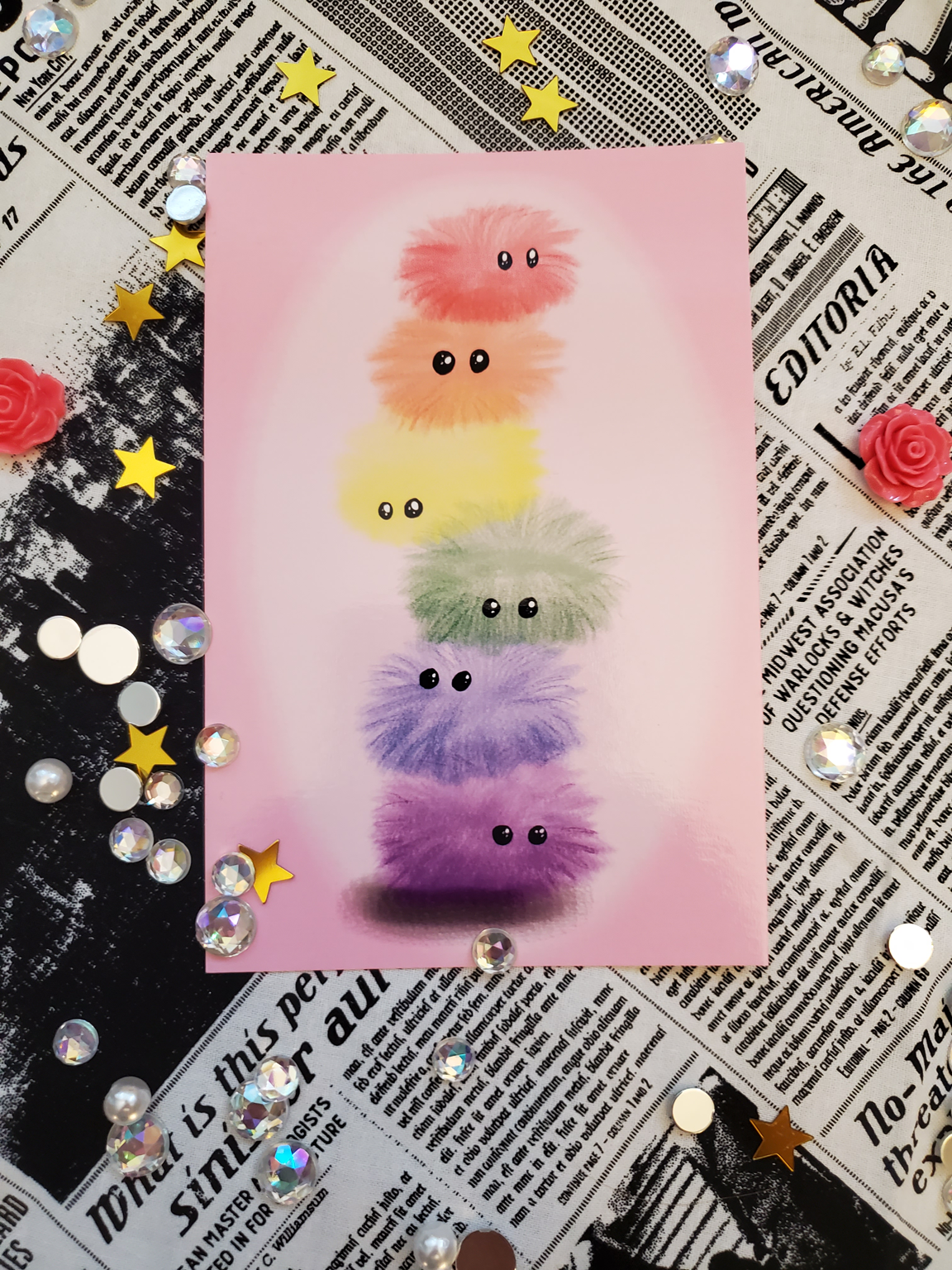 Pygmy Puff Pride Art Prints