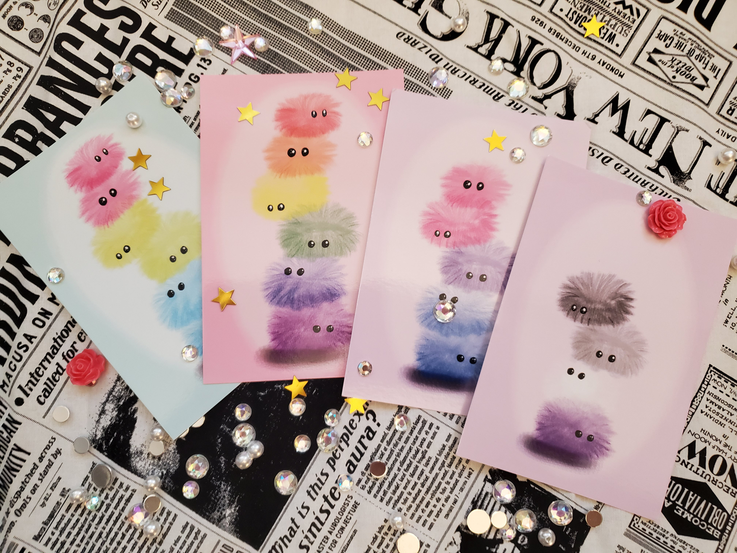 Pygmy Puff Pride Art Prints