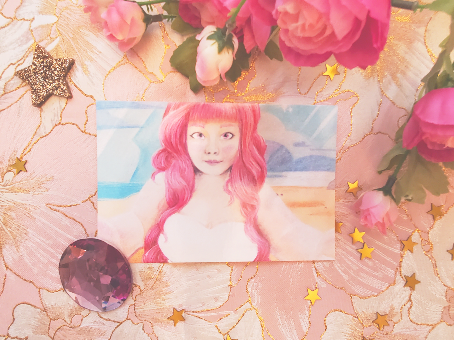 Rose Quartz Art Prints