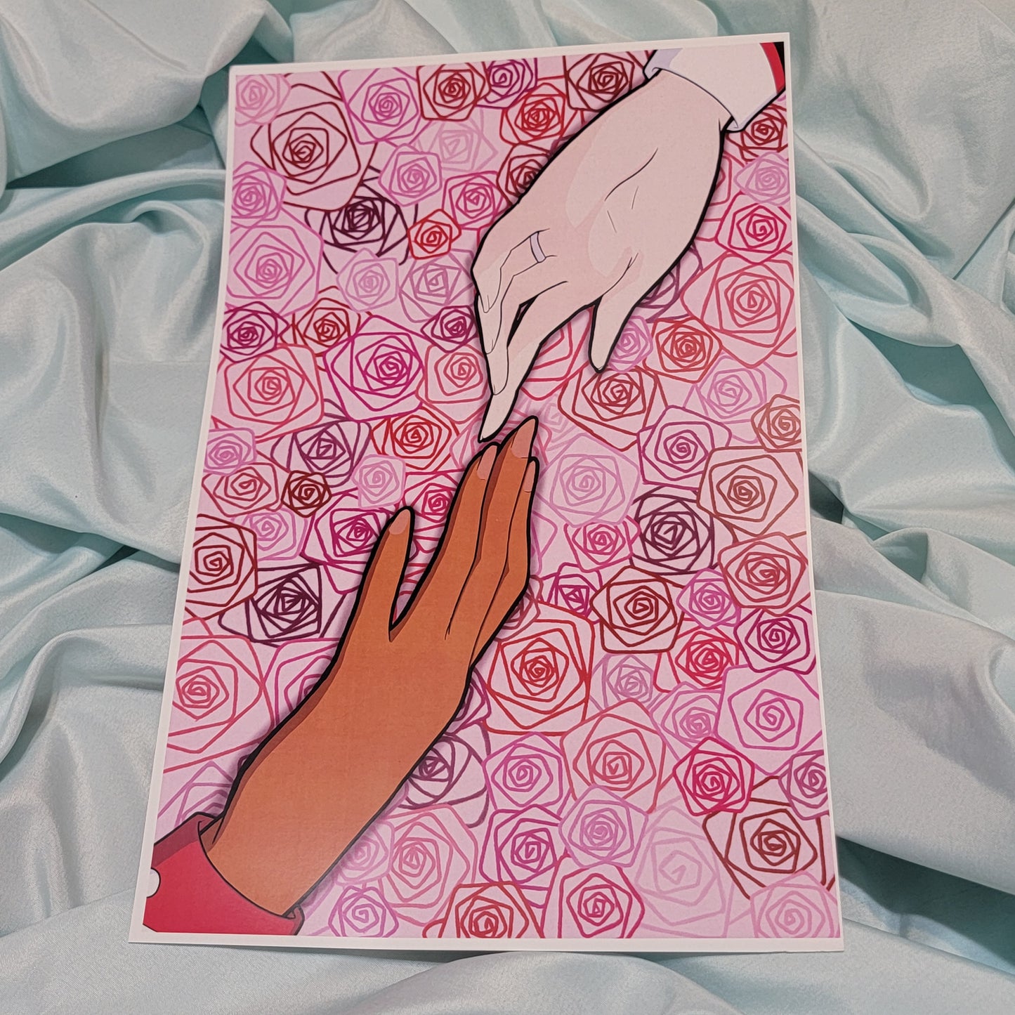 Utena Hands Art Print