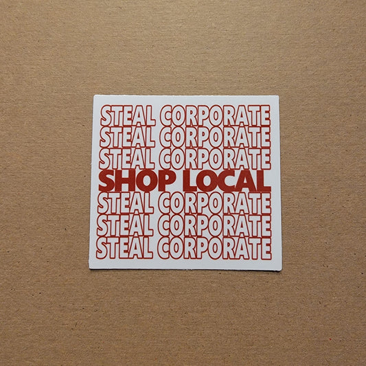 Shop Local Sticker