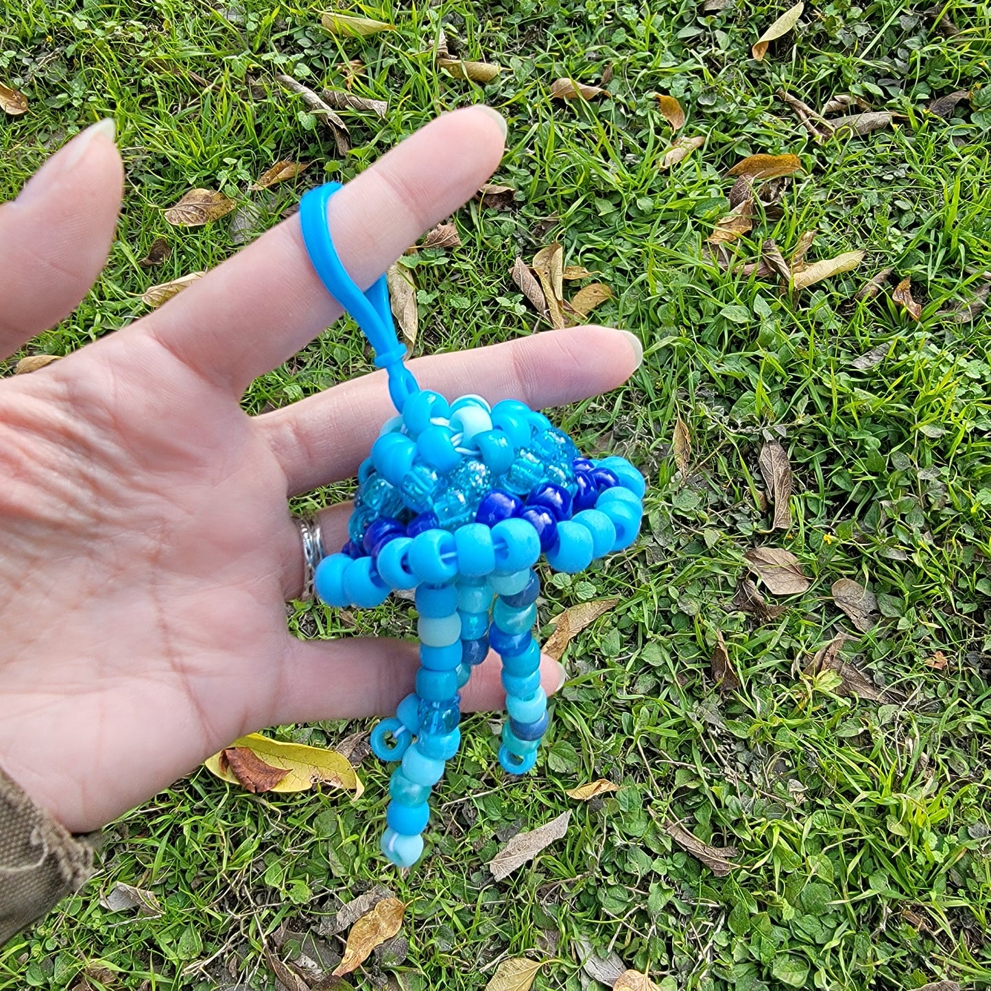 Kandi Jellyfish Keychains