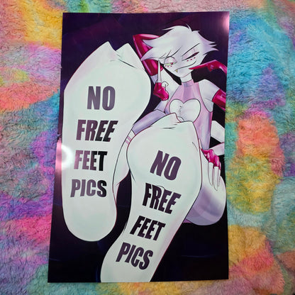 Angel Dust Feet Pics Art Print