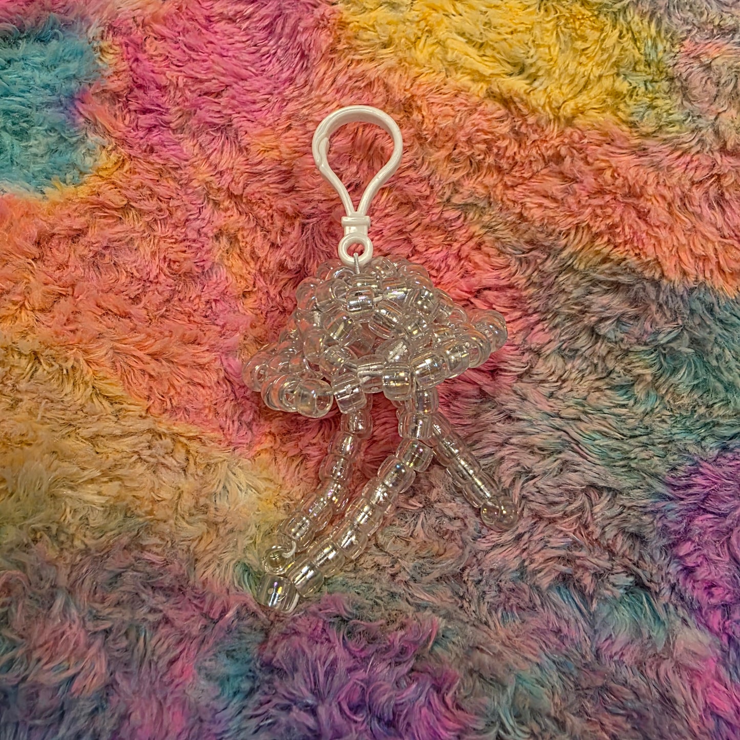 Kandi Jellyfish Keychains