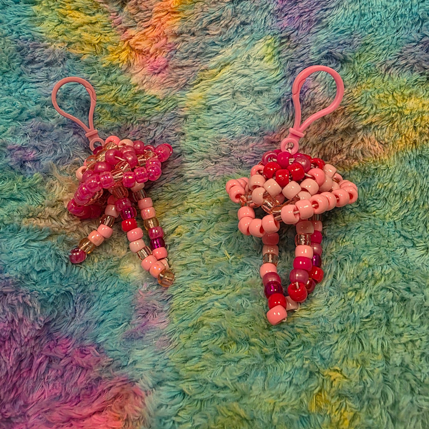 Kandi Jellyfish Keychains