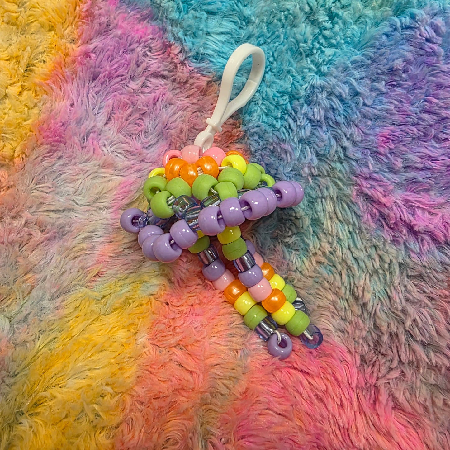 Kandi Jellyfish Keychains