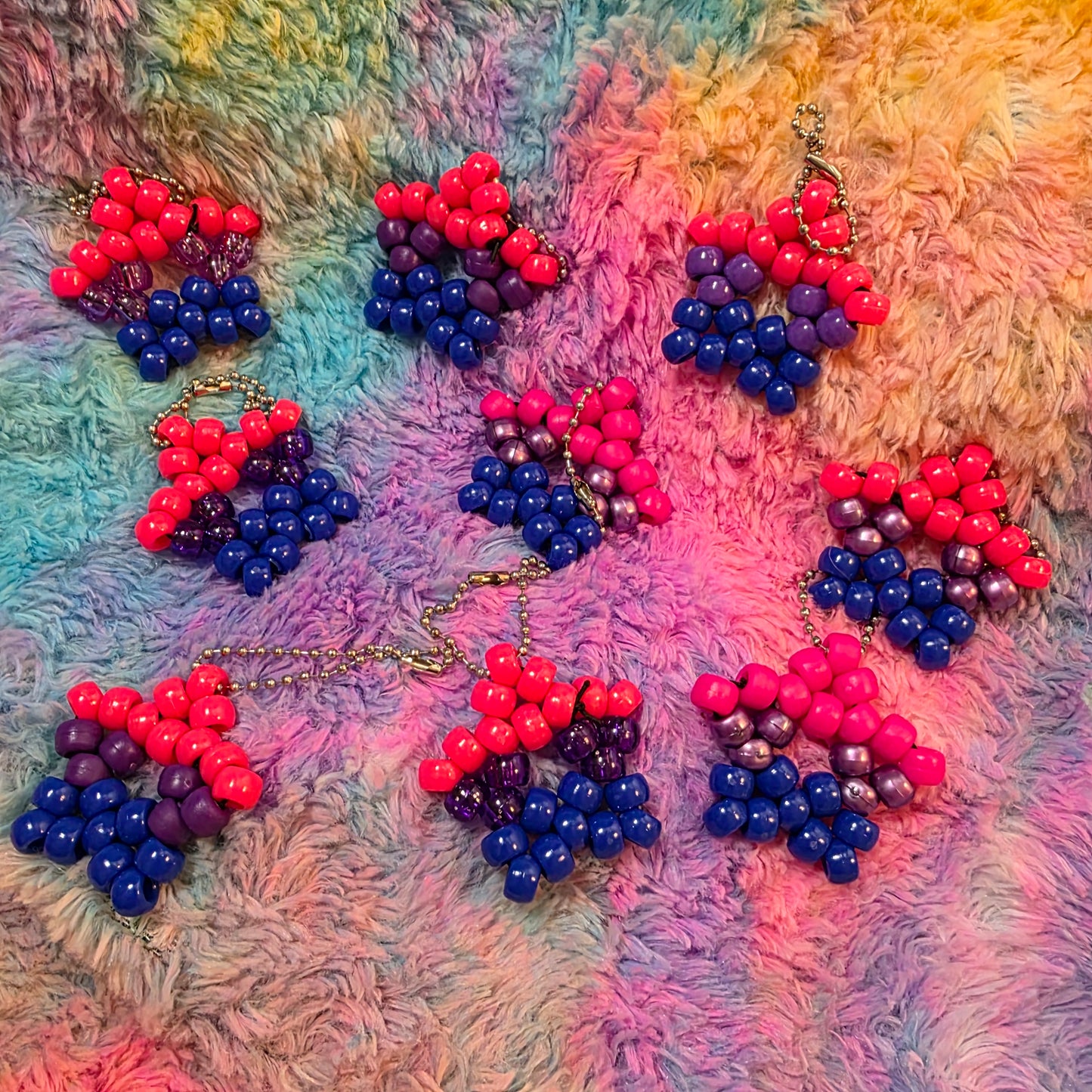 Pride Kandi Star Charms