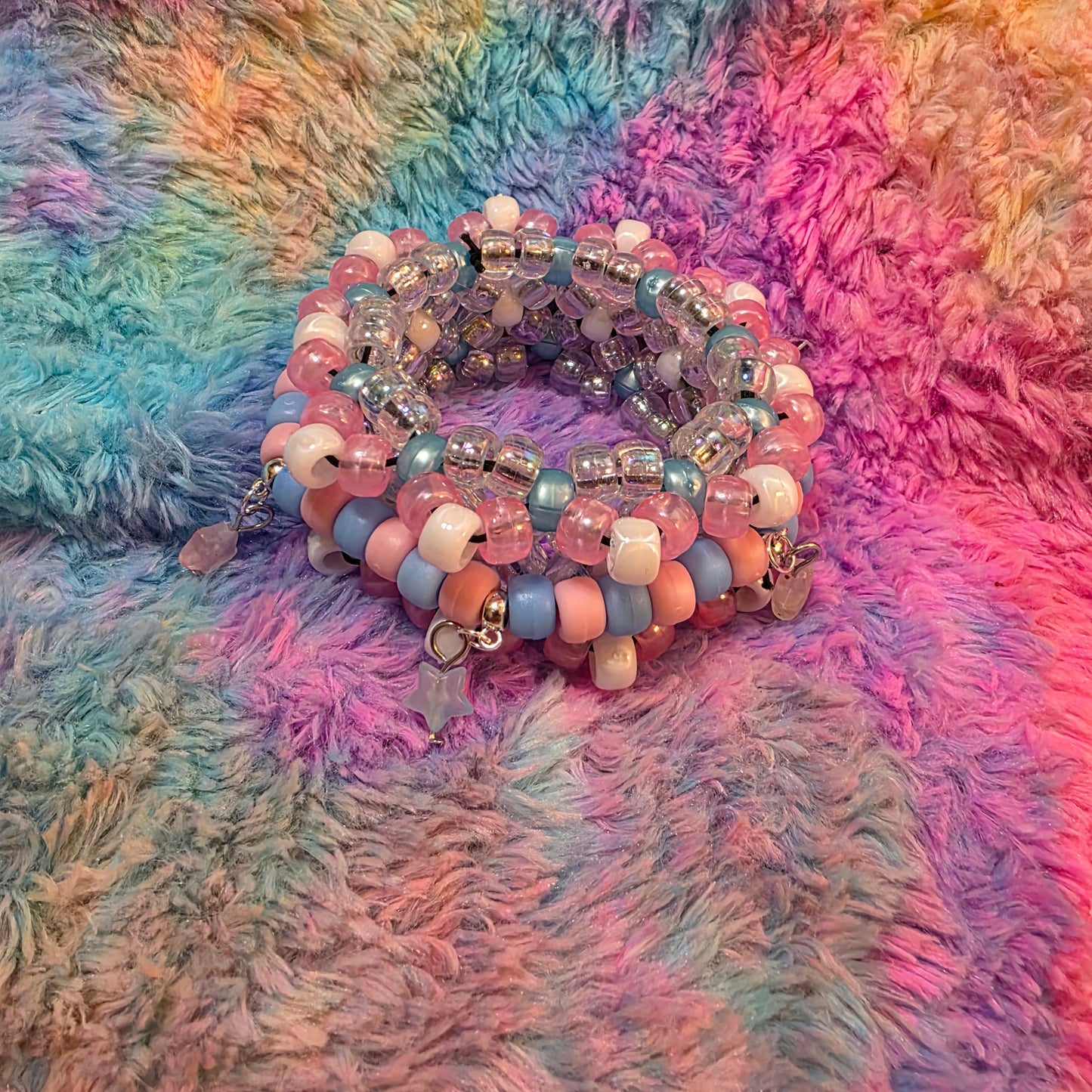 Pride Kandi Cuffs