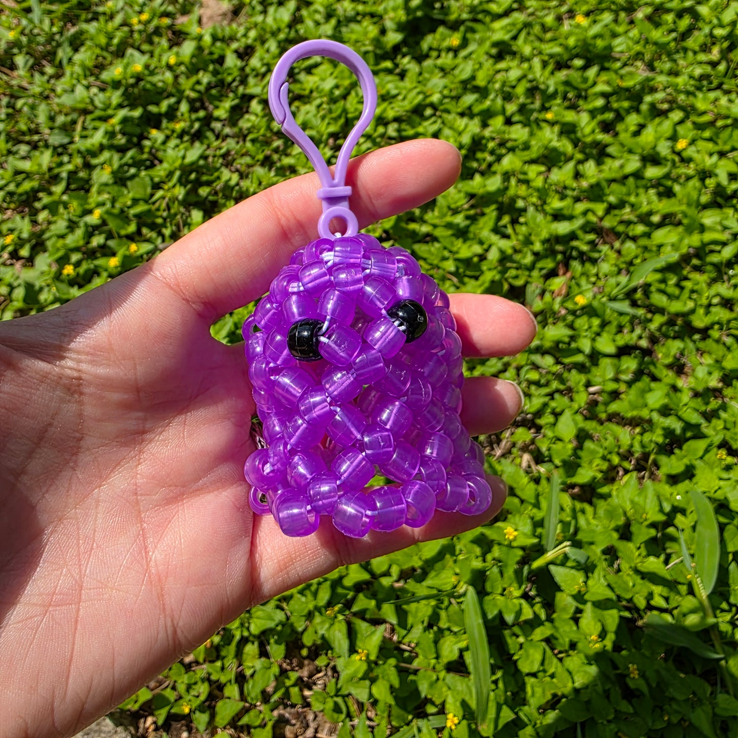 Color Changing Kandi Ghost Keychains