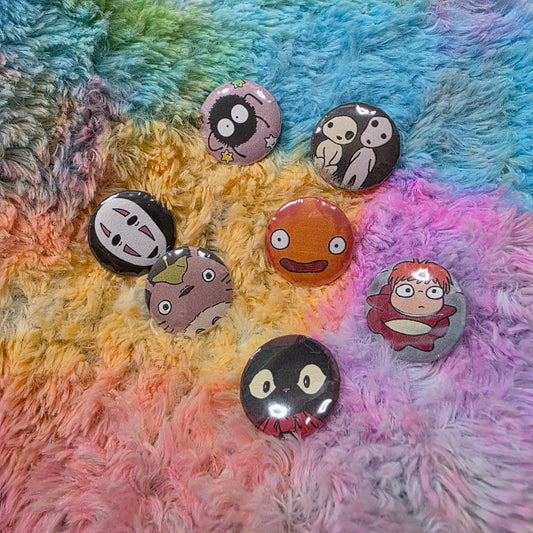 Ghibli Buttons