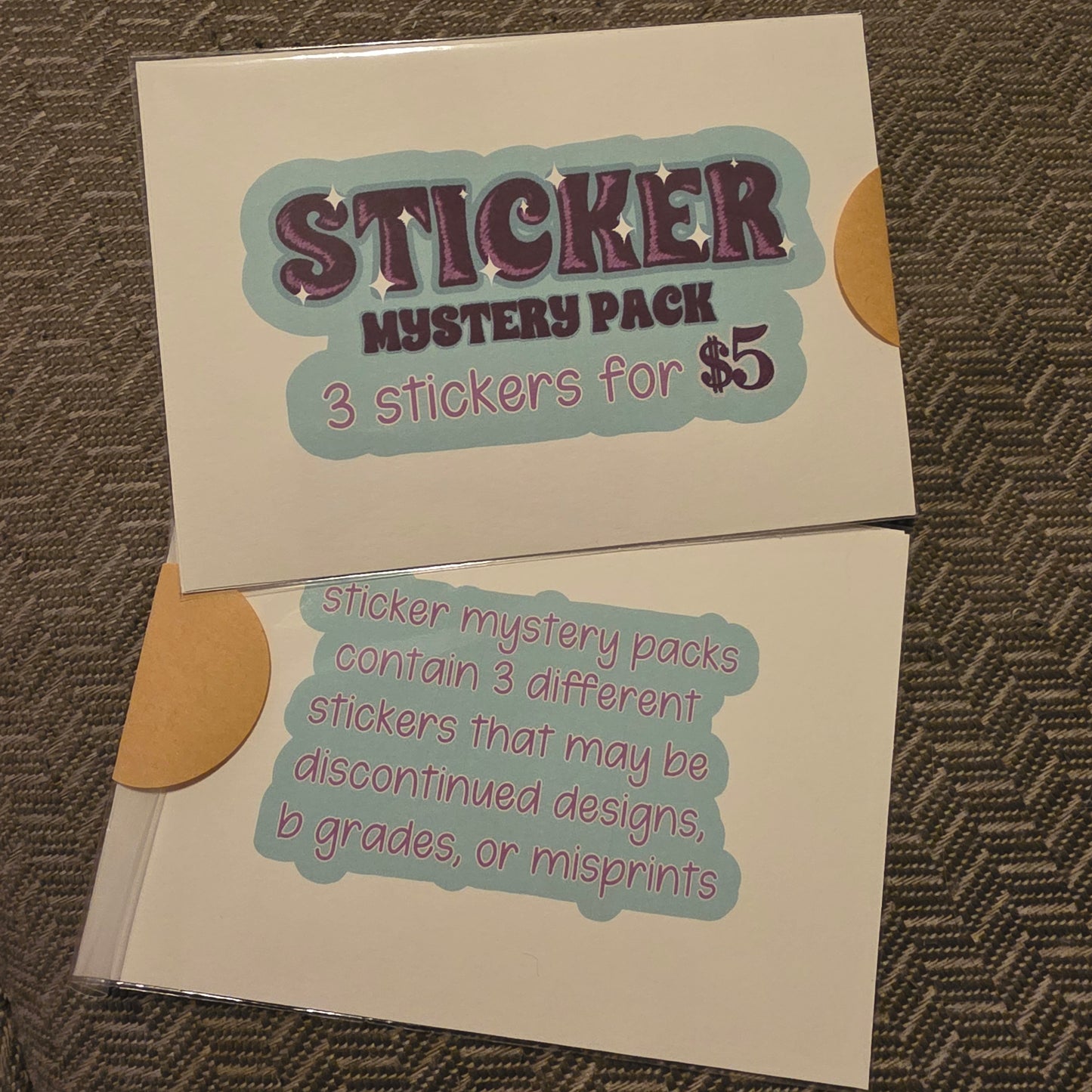 Sticker Mystery Pack