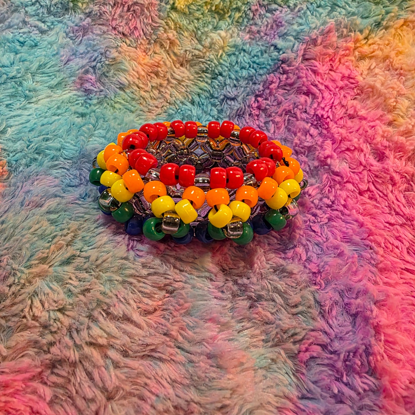 Pride Kandi Cuffs