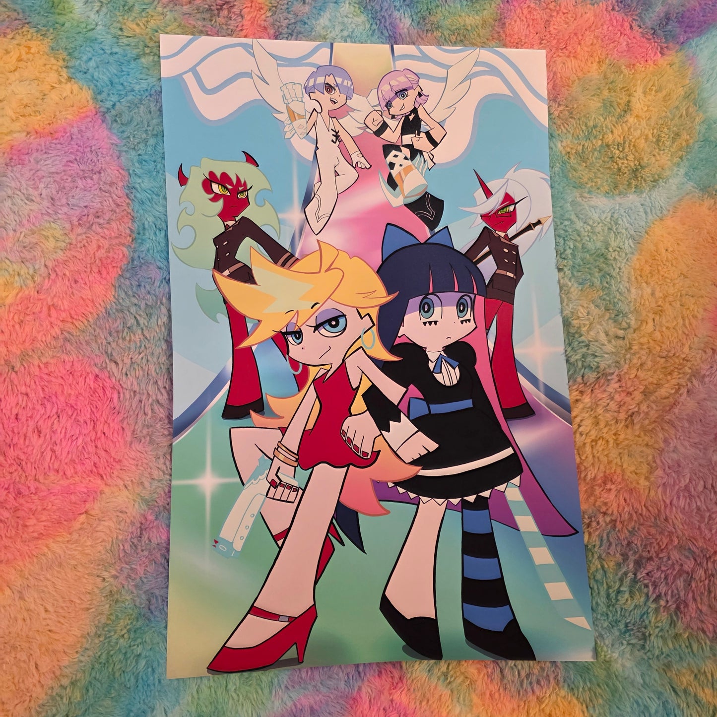 Panty and Stocking Art Print