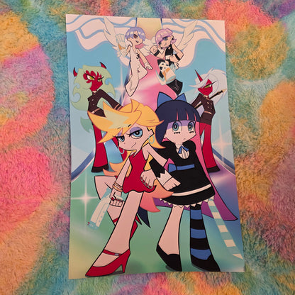Panty and Stocking Art Print